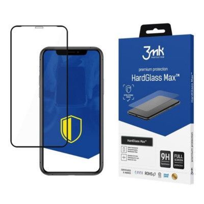 3MK iPhone XR/11 Härdat Glas HardGlass Max - Clear
