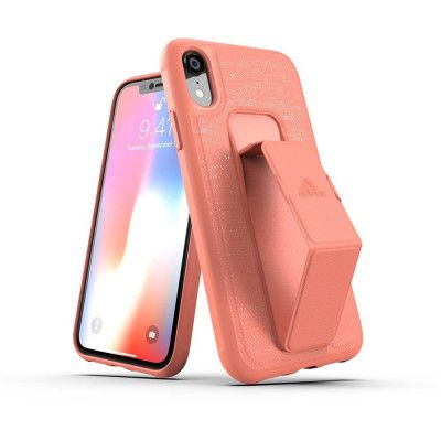 Adidas Grip Skal till iPhone XR chalk coral