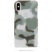 Artwizz Camouflage Clip (iPhone Xr) - Grå/transparent