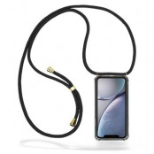 Boom iPhone XR skal med mobilhalsband- Black Cord