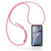 CoveredGear Necklace Case iPhone XR - Pink Cord