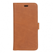 Essentials Läder wallet till iPhone XR - Ljus Brun