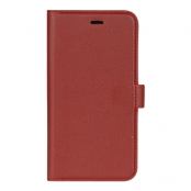 Essentials Läder wallet till iPhone XR - Röd