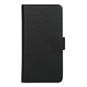 Essentials PU wallet till iPhone XR - Svart