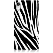 iDecoz Square Case - Animal Print (iPhone Xr) - Zebra