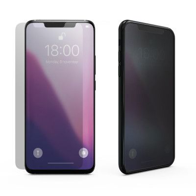 iPhone XR / 11 Sekretess Skärmskydd Härdat Glas