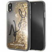 Karl Lagerfeld Signature Liquid Star (iPhone Xr) - Guld