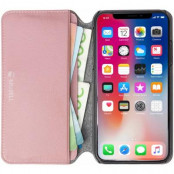Krusell Pixbo 4 Card Foliocase iPhone XR - Rose
