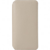 Krusell Pixbo 4 Card Slimwallet (iPhone Xr) - Beige