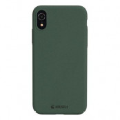 Krusell Sandby Cover iPhone Xr Moss
