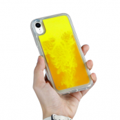 Liquid Neon Sand skal till iPhone XR - Orange