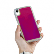 Liquid Neon Sand skal till iPhone XR - Violet