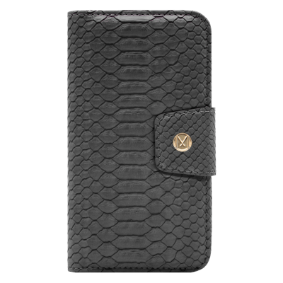 Marvêlle N°301 Plånboksfodral iPhone XR - Ash Grey Reptile