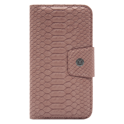 Marvêlle N°301 Plånboksfodral iPhone XR - Ash Pink Reptile