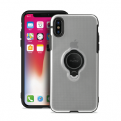Puro - Magnet Ring Cover till iPhone XR - Transparent
