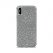 Puro Shine Cover till iPhone XR - Silver