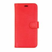 iPhone XR Plånboksfodral i Äkta läder - Röd