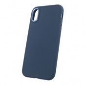 Satinmobilskal iPhone XR Mörkblått - Elegant Skydd