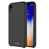 SiGN iPhone XR Skal Liquid Silicone - Svart