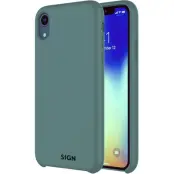 SiGN Liquid Silicone Case (iPhone Xr) - Svart