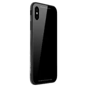 Sulada Tempered Glass Cover (iPhone Xr) - Svart
