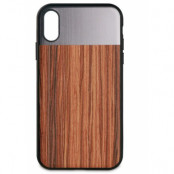 Vivanco Grained Wooden Backcover (iPhone Xr)
