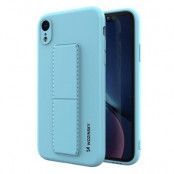 Wozinsky Kickstand Silicone Skal iPhone XR - Ljus Blå