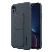 Wozinsky Kickstand Silicone Skal iPhone XR - Navy Blå