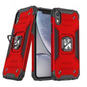 Wozinsky Ring Armor Skal iPhone XR - Röd