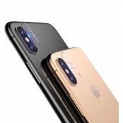 [2-Pack] Linsskydd Härdat Glas iPhone XS Max - Clear
