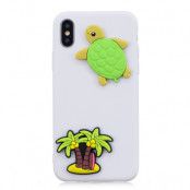 Trolsk 3D Turtle & Palms Case (iPhone Xs Max)