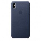 Apple iPhone XS Max Leather Case Midnight Blue Mrwu2Zm/A