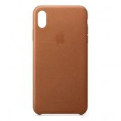 APPLE LEATHER CASE IPHONE XS MAX SADDLE BROWN