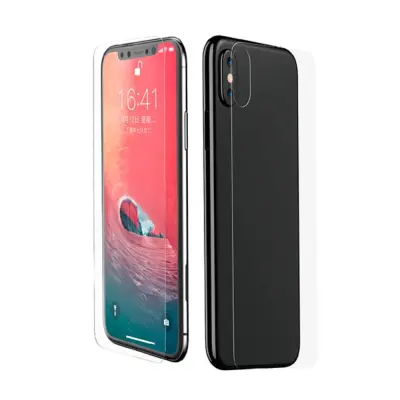 Baseus Härdat Glas Skärmskydd till iPhone XS MAX (Front + Back)