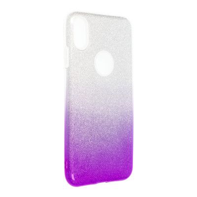 Forcell SHINING skal till iPhone XS Max clear/Lila