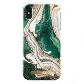 iDeal of Sweden Fashion Case iPhone XS Max Golden Jade Mar.