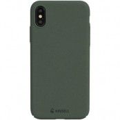 Krusell Sandby Cover till iPhone Xs Max - Moss