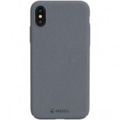 Krusell Sandby Cover till iPhone XS Max - Stone