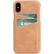 Krusell Sunne Cover till iPhone XS Max - Nude