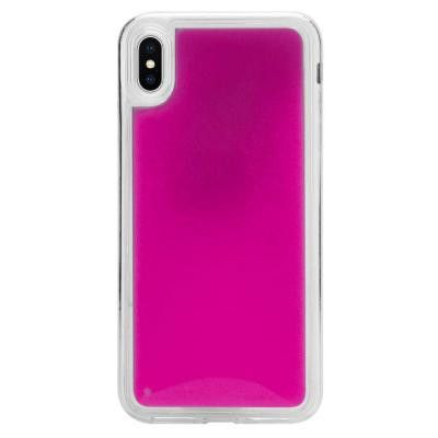 Liquid Neon Sand skal till iPhone Xs Max - Violet