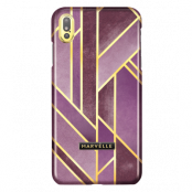 Marvêlle iPhone XS Max Magnetiskt Skal - Velvet Golden Pink