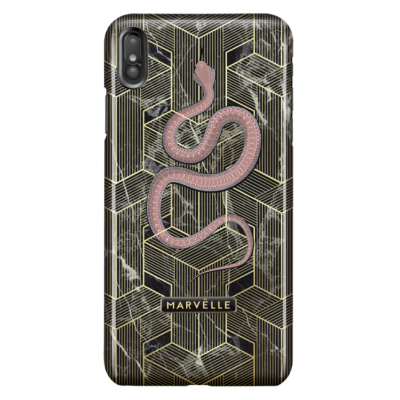 Marvêlle iPhone XS Max Magnetiskt Skal - Venomous Geometry