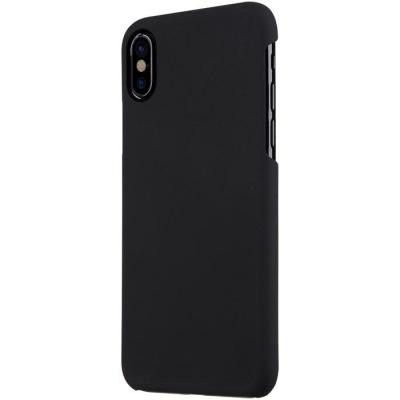 Melkco Rubberized PC Skal till Apple iPhone Xs Max - Svart