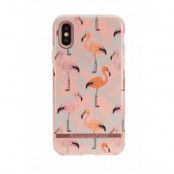 Richmond & Finch skal för iPhone XS Max, Pink Flamingo