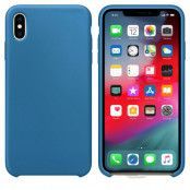 Silicone Flexible Mobilskal iPhone XS Max - Mörkblå