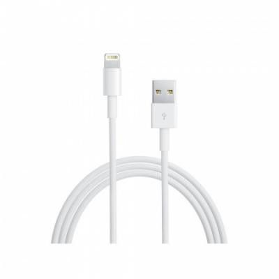 1M USB till lightning-kabel - Vit