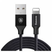 Baseus Yiven USB 2.0 / Lightning Kabel - 1.8m - Svart