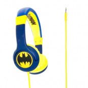 Batman Hörlur Junior On-Ear - Blå/Gul