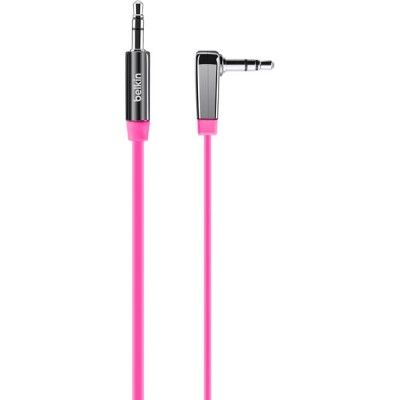 BELKIN ljudkabel, vinklad 3,5mm - Rosa