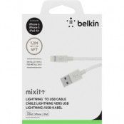 Belkin Premium Lightning Charge/sync Kabel 1.2m - Vit